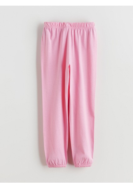 Yeni Sezon Beli Lastikli Kız Çocuk Pijama Alt modelleri