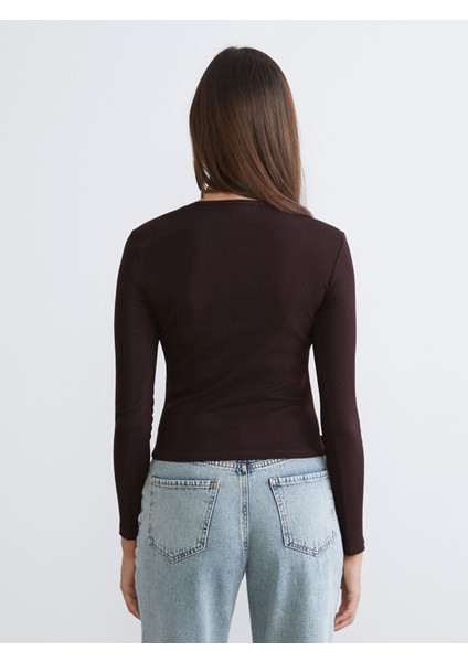 Yeni Sezon Bisiklet Yaka Fitilli Kadın Body fırsatları