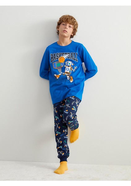 Yeni Sezon Baskılı Erkek Çocuk Pijama Takım fiyatları