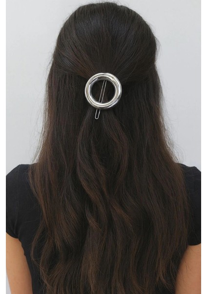 Oval Tasarım Metal Halka Çıt Çıt Klipsli Pinterest Toka Gümüş fırsatları