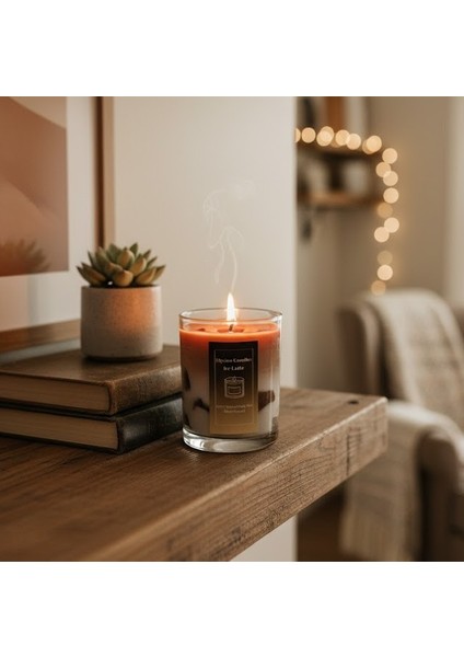 Ice Latte Görünümlü Kahve Kokulu Mum