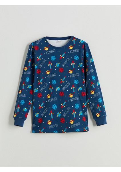 Yeni Sezon Baskılı Erkek Çocuk Pijama Takımı fiyatları