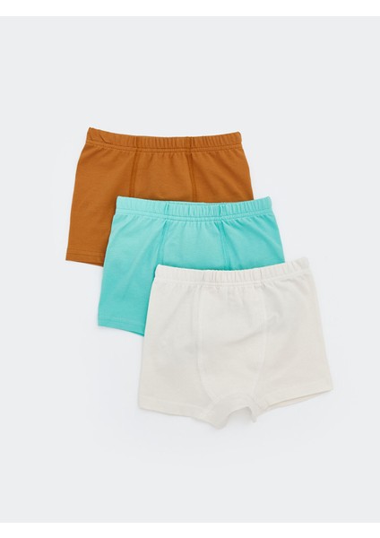 Yeni Sezon Basic Erkek Çocuk Boxer 3'lü