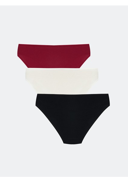 Yeni Sezon Baskılı Bikini Külot 3'lü fiyatları