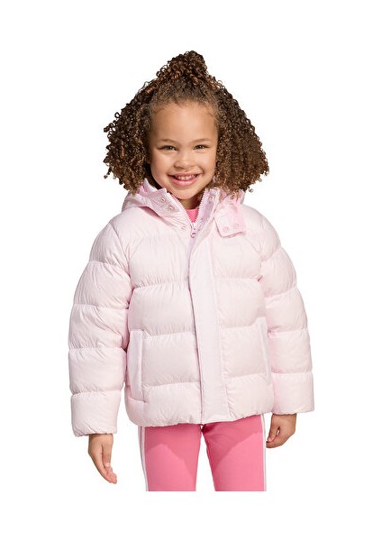 Down Jacket Çocuk Günlük Mont JV8547 Pembe
