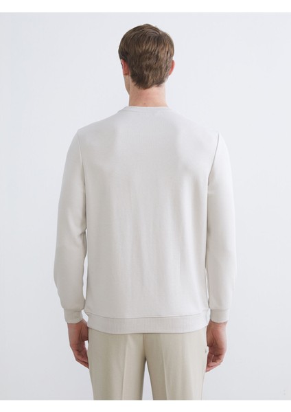 Yeni Sezon Bisiklet Yaka Uzun Kollu Erkek Sweatshirt fırsatları