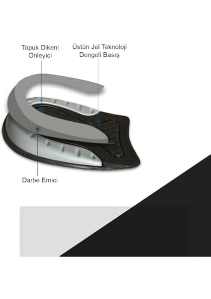 GC19 | Şok Emici Yumuşak Jel, Topuk Desteği, Rahat, Konfor Topuk ve Bilek Ağrıları Için Topuk Pedi (35-40) fiyatları