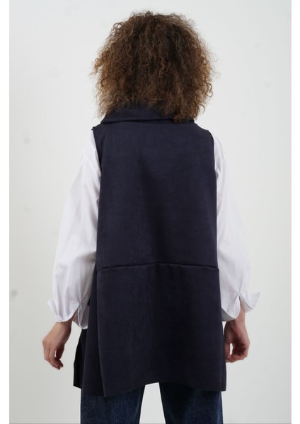 Lacivert Cepli Nubuk Bluz fırsatları