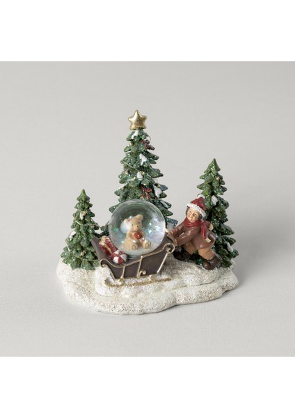 Joy Kar Küresi Ledli Yılbaşı Dekor