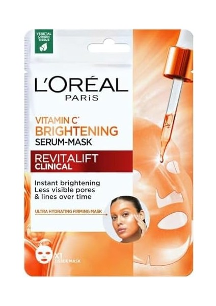L'oréal Parıs Revitalift Clinical Anında Aydınlatıcı C Vitamini Serum Etkili Maske