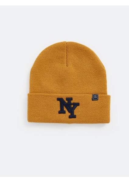 Yeni Sezon Yazı Nakışlı Erkek Bere