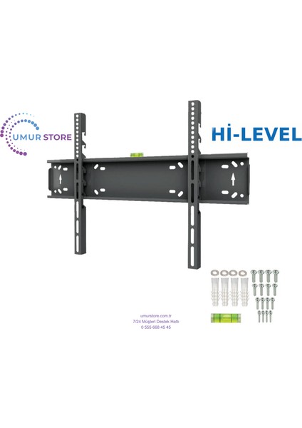 43” 43HRT900 / 43”- 65” Inç LCD LED Televizyon Sabit Duvar Askı Aparatı