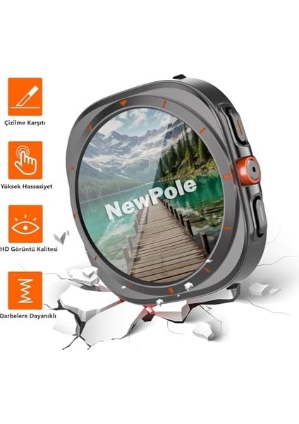 6 44MM Için Ekran Kılıf Ultra Görünümlü Kılıf Tam Kaplayan Kasa Kılıf Ultra Görünümü Veren Kılıf 6 44MM ile Uyumludur fiyatları