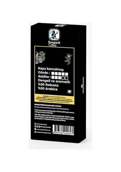 Bongardi Coffee Nespresso Uyumlu Kapsül Kahve Sofia Blend 10 Kapsül fiyatları