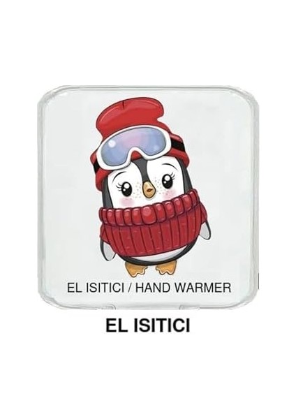 Bereli Penguen Cep Sobası,el Isıtıcı,sıcak Su Torbası Pvc 10X9,5CM