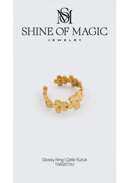 Glossy Ring | Çelik Yüzük fırsatları
