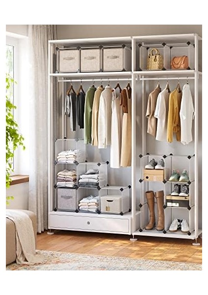 Ayakkabı Rafı 15 Küp, Plastik Raf, 153 x 31 x 153 Cm, Beyaz LPC44L fiyatları