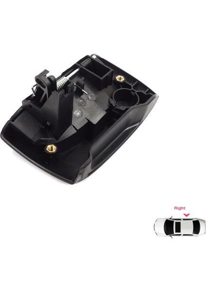 Renault Kangoo Kc Express Fc Nissan Kubistar Mk1 X76 Için Sağ Yan Sürgülü Kapı Dış Açma Kolu Siyah modelleri