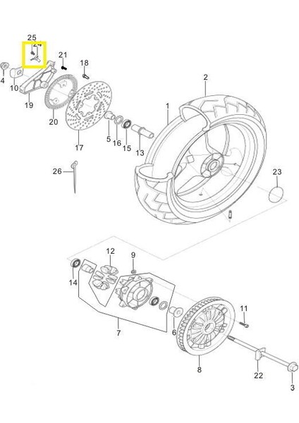 GV650 Rolanti Kontrol Sensörü fiyatları