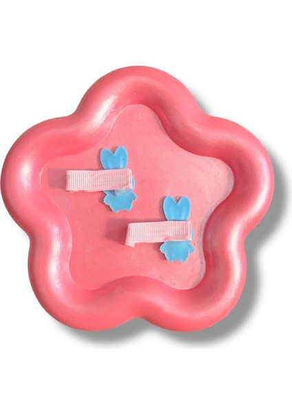 Labubu Figürlü Tüy Detaylı Karışık Renk Çiftli Çocuk Pens Toka fiyatları