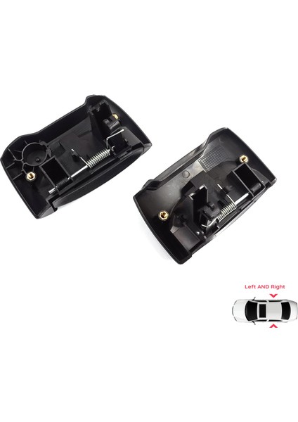 Renault Kangoo Kc Express Fc Nissan Kubistar 1 X76 Için Sağ Sol Yan Sürgülü Kapı Dış Açma Kolu Siyah fiyatları