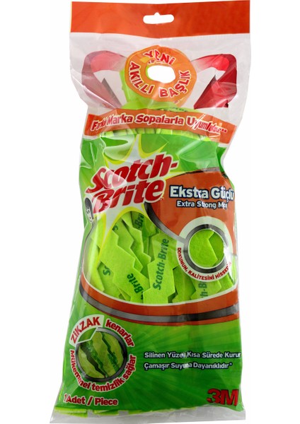 Scotch Brite Ekstra Güçlü Yedek Paspas 4 Adet