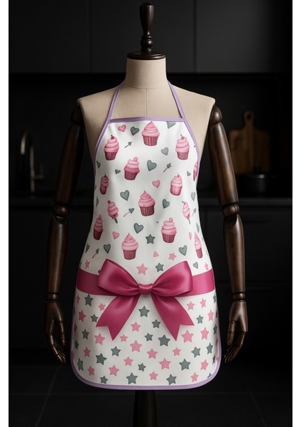 Dijital Baskılı Su Sıvı Geçirmez Leke Tutmaz Mutfak Önlüğü modelleri