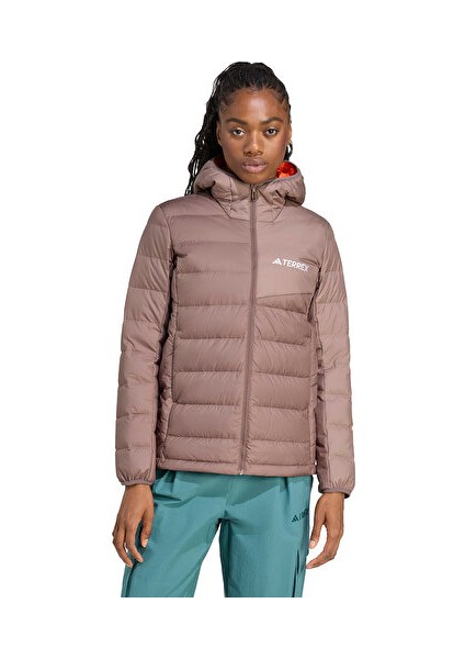 W mt Down H J Kadın Outdoor Montu JZ9992 Kahverengi