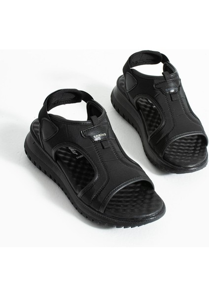 Paraşüt Kumaş Lastikli Kadın Sandalet fırsatları