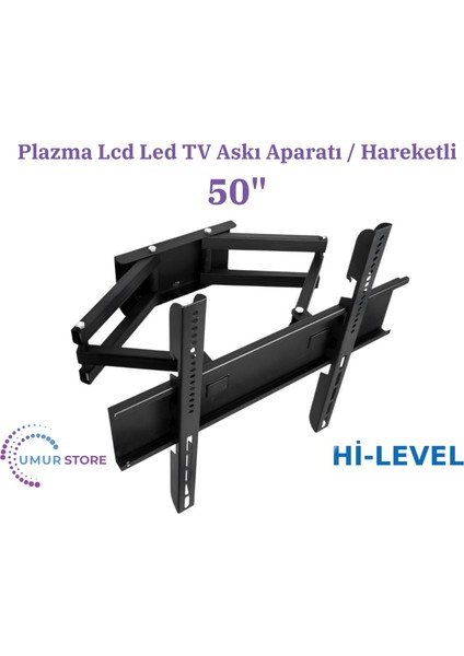 HL50FMN403 50" Alıcılı 4K Android Smart D-Dual 126/127 Ekran LCD LED Tv Hareketli Duvar Askı Aparatı fırsatları