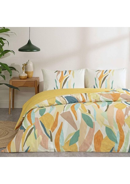 Pamuk Joey Nevresim Takımı Turuncu Tek Kişilik