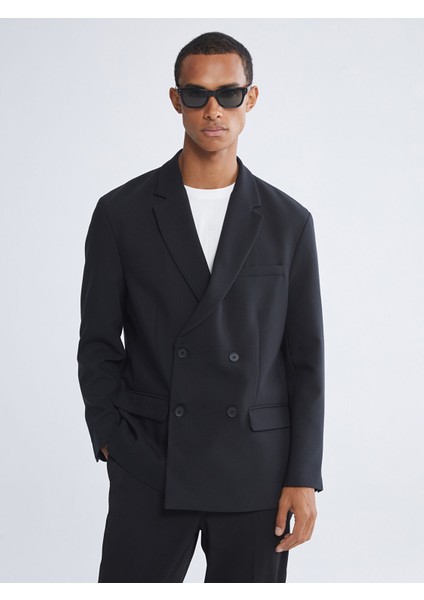 Yeni Sezon Standart Kalıp Erkek Blazer Ceket