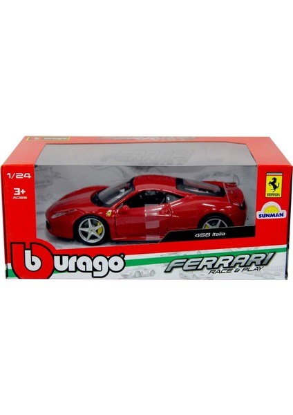 Bburago 1:24 Ferrari 458 Italia Kırmızı Model Araba fiyatları
