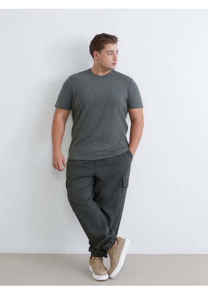 Yeni Sezon Standart Kalıp Erkek Kargo Pantolon