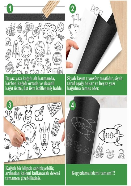 Karbon Kağıdı A4 Beyaz 5 Adet 21X29,7 cm Transfer Kağıdı Kopya Kağıdı Renkli Karbon Kağıdı fiyatları