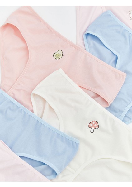 Yeni Sezon Baskılı Kız Çocuk Külot 10'lu fiyatları