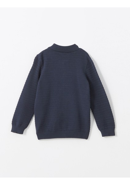 Yeni Sezon Bisiklet Yaka Dokulu Erkek Çocuk Triko Hırka fiyatları