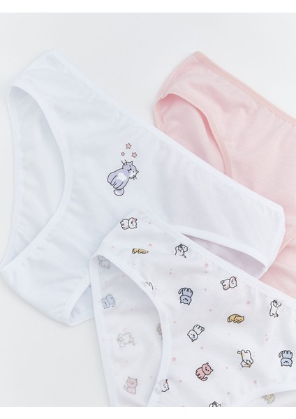 Yeni Sezon Baskılı Kız Çocuk Külot 3'lü fiyatları