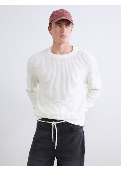 Yeni Sezon Bisiklet Yaka Erkek Triko Kazak