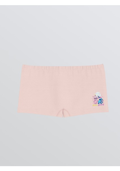 Yeni Sezon Stitch ve Angel Baskılı Kız Çocuk Boxer 3'lü fırsatları