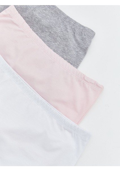 Yeni Sezon Basic Kız Çocuk Boxer 3'lü modelleri