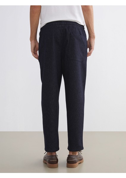 Yeni Sezon Standart Kalıp Armürlü Erkek Pantolon fırsatları