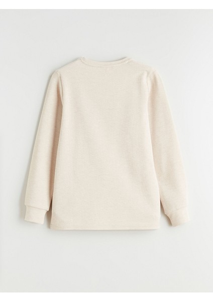 Yeni Sezon Bisiklet Yaka Baskılı Erkek Çocuk Pijama Takımı fırsatları