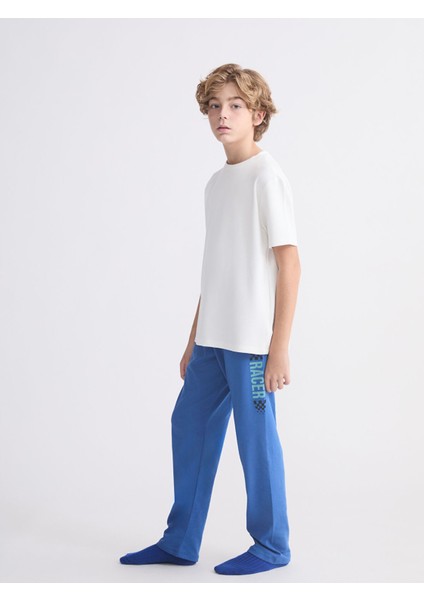 Yeni Sezon Beli Lastikli Erkek Çocuk Pijama Alt 2'li fiyatları