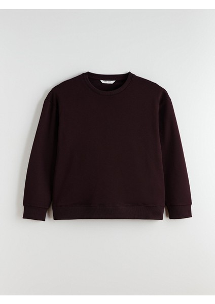 Yeni Sezon Bisiklet Yaka Erkek Kalın Sweatshirt indirimleri