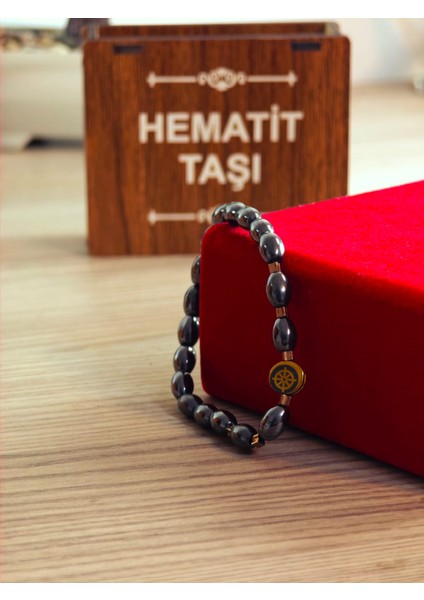 Doğaltaş Bileklik Akik Taşı, Hematit Taşı, Lav Taşı, Şifa Kaynağı Doğaltaş Bileklik fırsatları