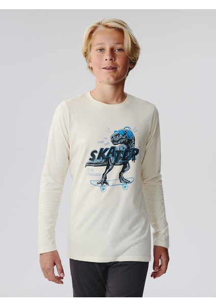 Yeni Sezon Bisiklet Yaka Erkek Çocuk Pijama Takımı fiyatları