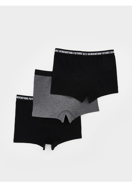 Yeni Sezon Baskılı Erkek Çocuk Boxer 3'lü fiyatları