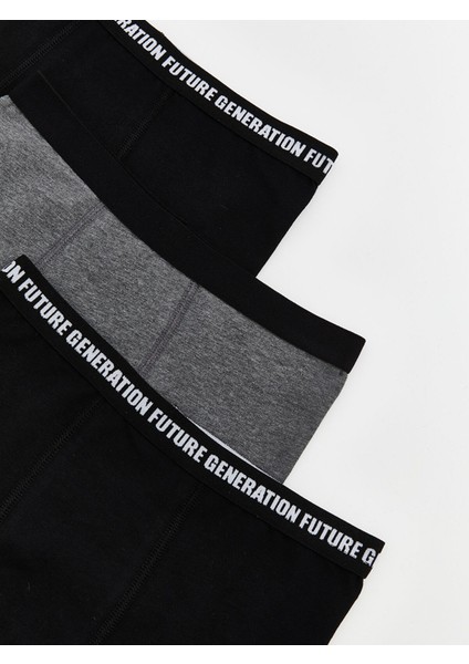 Yeni Sezon Baskılı Erkek Çocuk Boxer 3'lü modelleri