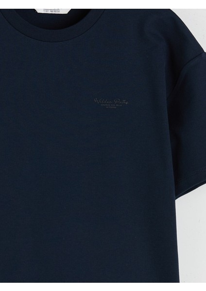 Yeni Sezon Bisiklet Yaka Erkek Çocuk Tişört modelleri